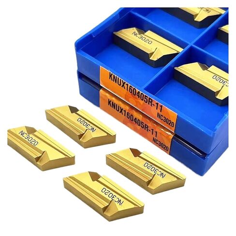 High Toughness Turning Blade Machine Accessories 10PCS KNUX160405R LT10 Hard Alloy Internal Turning Tool(KNUX160405R NC3020) in Kuwait