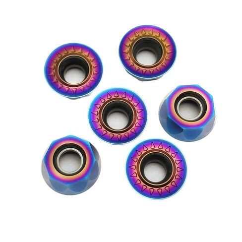 High Toughness Turning Blade Machine Accessories 10PCS RPMT1204MOE KT7030 Hard Alloy External Turning Tool Milling Blade Metal Lathe Tools in Kuwait
