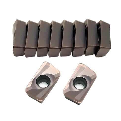 Indexable Lathe Carbide Insert 10PCS APMT1135-H2 15TF Hard Alloy External Turning Tool Indexable Metal Lathe Tools Milling and Cutting in Kuwait