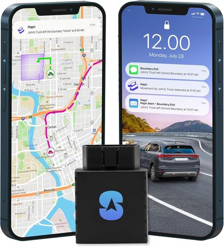 Spytec GPS Anti-Theft Tracker, 5 Second Updates & Alerts Ignition On/Off, Vehicle Movements, Personal & Work Car Monitoring | Unlimited US & Worldwide Real-Time Tracking App - Subscription Required in Saudi Arabia