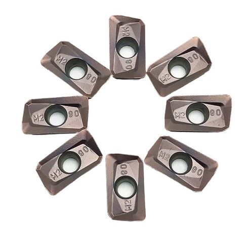 Indexable Lathe Carbide Insert 10PCS APMT1135-H2 15TF Hard Alloy External Turning Tool Indexable Metal Lathe Tools Milling and Cutting in Kuwait
