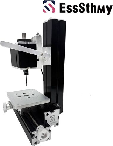 36w All-Metal Mini Drill Press Lathe, 20000 RPM,High-Precision Drilling for Wood/Soft Metal/Plastic, Woodworking DIY | Professional Micro Drilling (1-6mm Chuck Compatibility) in Kuwait