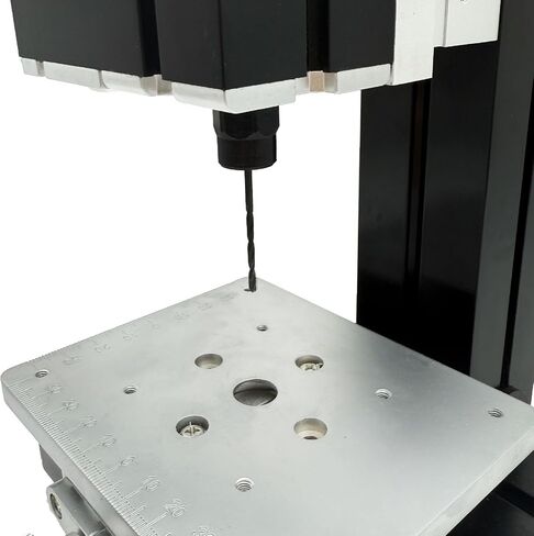 36w All-Metal Mini Drill Press Lathe, 20000 RPM,High-Precision Drilling for Wood/Soft Metal/Plastic, Woodworking DIY | Professional Micro Drilling (1-6mm Chuck Compatibility) in Kuwait