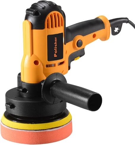 Buffer Polisher - 110V 700W Car Buffer Polisher Adjustable Speed Lower Noise For Car Polishing,Floor waxing, Metal Rust Removal, Furniture Waxing, Jade Polishing,Equipped with Polishers Kit in Kuwait