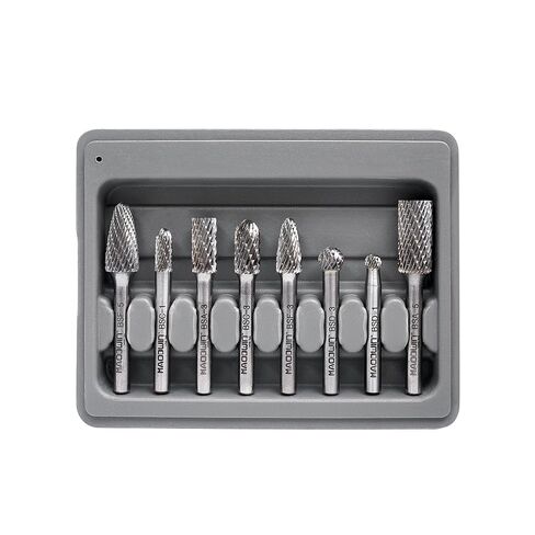 Tungsten Carbide Burr Set (20PC - 1/8“ Shank) in Kuwait
