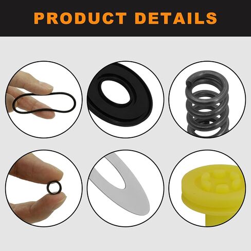 180450-S Head Valve Kit Compatible with Dwfp12233 18 Ga Precision Pneu Brad Nailer, Replaces Part 04302.00, 0430200, SC04302.00, SC0430200, JA1052E1 and 180450 in Kuwait
