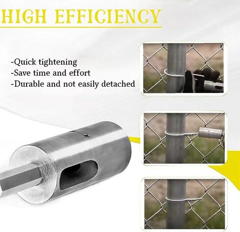 9 Gauge Twist Ties EZ Drill Chuck Tool, Stainless Steel Drill Truck Twist Ties Tool for Easy Fence Wire Making in Kuwait