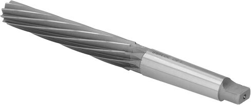 1:50 Reamer HSS Machine Tool, Small Head Design, 30mm Shank Diameter, 10 s, 190mm Length, 1:50 Taper, High Hardness and Durability, for Precision Reaming and Manual Proc in Kuwait