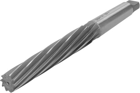 1:50 Reamer HSS Machine Tool, Small Head Design, 30mm Shank Diameter, 10 s, 190mm Length, 1:50 Taper, High Hardness and Durability, for Precision Reaming and Manual Proc in Kuwait
