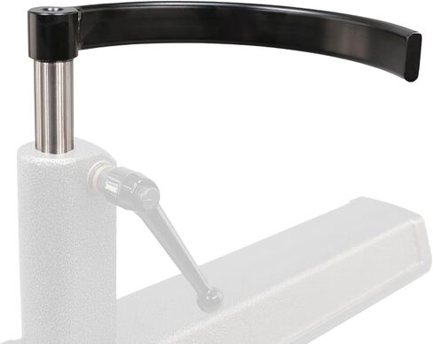 Hurricane Turning Tools, 8.5" Diameter Curved Tool Rest For Large Bowls, 1" Diameter Post, 6" Post Length in Kuwait