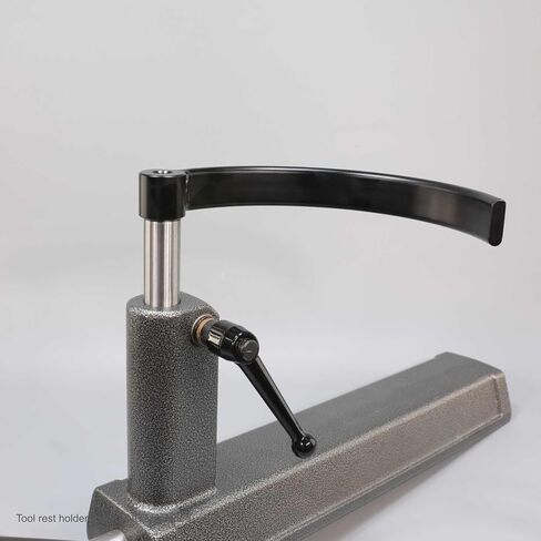 Hurricane Turning Tools, 8.5" Diameter Curved Tool Rest For Large Bowls, 1" Diameter Post, 6" Post Length in Kuwait