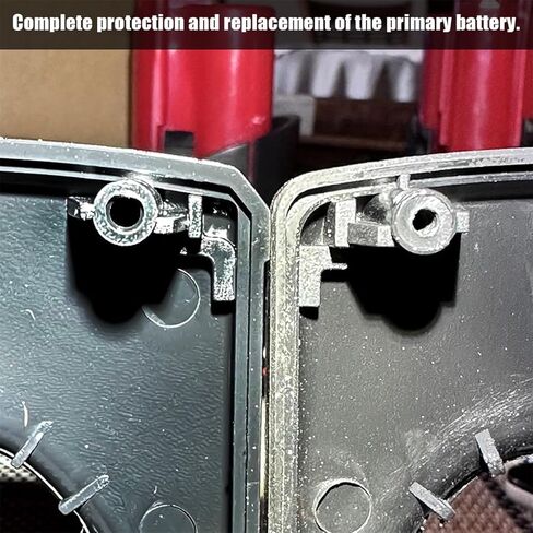 4Pack for M12 Battery Case Replacement M12 Battery Cover M12 Battery Plastic Case Top Shell Compatible with Milwaukee 12V 48-11-2411 M12 Li-ion Battery Shell Housing in Kuwait