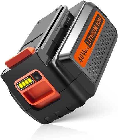 PENGJBATTER 2 Packs 40V 3000mAh Long-Lasting Battery Compatible for Black and Decker 40V Battery LBXR36 LBX2040 LBX2540 LBXR2036, Compatible with Black and Decker 40 Volt Power Tools in Saudi Arabia