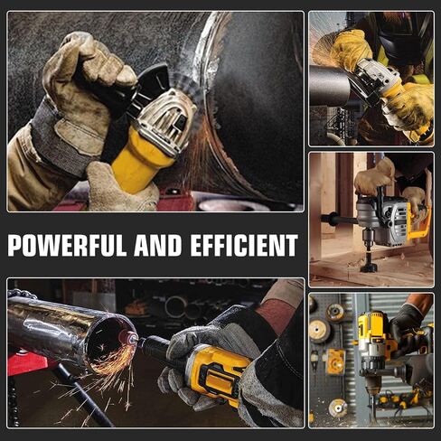 4 Pack 12000mAh High Capacity Replacement for Dewalt 20V Battery Compatible with Dewalt 20 Volt Lithium Battery Max DCB200 DCB201 DCB203 DCB204 DCB206 DCB207 DCB181 DCB180 Series Tools in Saudi Arabia