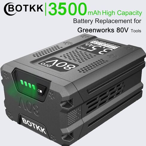 【Upgraded! 3500mAh Replacement for Greenworks 80V Battery, Compatible with Greenworks 80 Volt Max Battery GBA80200 GBA80300 GBA80400 GBA80500 GBA80250 in Saudi Arabia