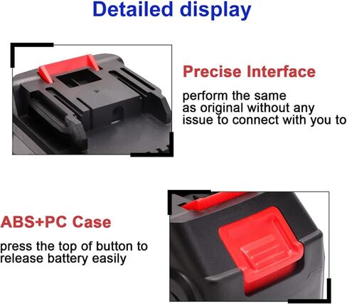 Batteries for Portable Cordless Pressure Washer，21V 4000mAh lithium battery | with power display, compatible with other battery-powered tools, cutting saws, and electric drills with the same interface. in Kuwait