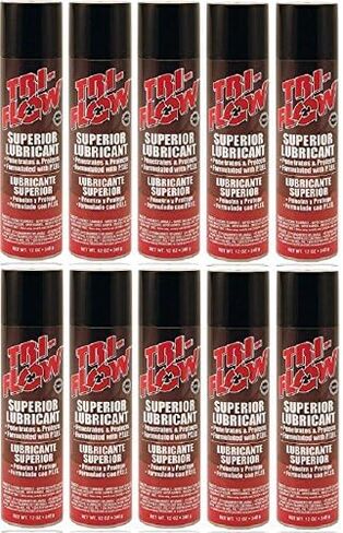 Tri-Flow TF20006 12 oz Aerosol Superior Lubricant - Quantity 10 in Kuwait