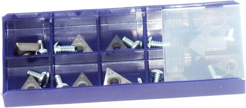 Positive Rake Carbide Set of 10 Kits 10 Positive Rake Compatible with AccuTurn CB433796 Carbide Brake Lathe Bits Cutters in Kuwait