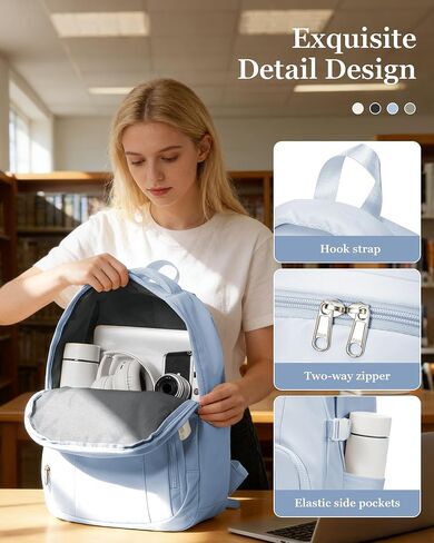 Cute Black Backpacks for School Women Men, Lightweight Casual Daypack College Backpack,Simple Middle Students Bookbag, Waterproof High School Bag for Teens Girls Boys in Saudi Arabia