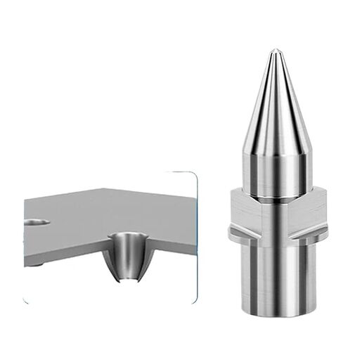 Thermal Friction Melt Short Drill Bit Solid Carbide Hole Making Tool M3 M4 M5 M6 M8 M10 Metal Drilling Tool(Flat Form,M5(D4.5)) in Kuwait