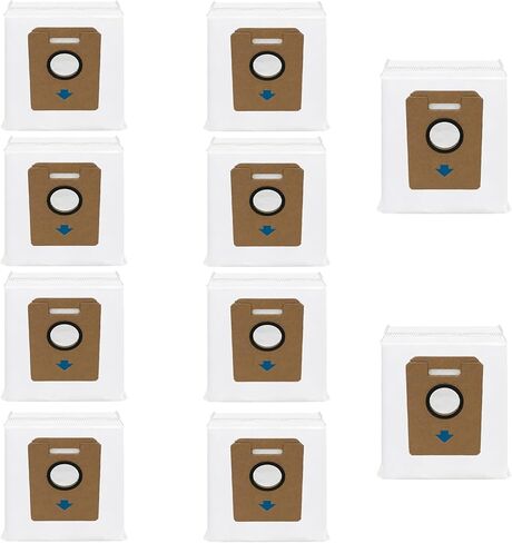 D60S MAX Dust Bags Replacement for SHELlKl D60S MAX robot vacuum: 10 Pack in Kuwait