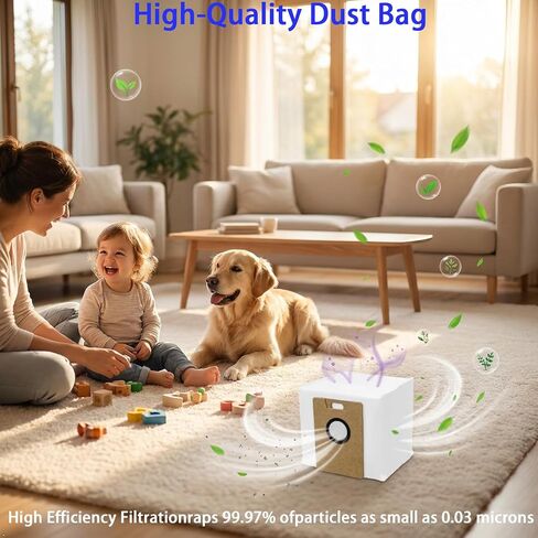 D60S MAX Dust Bags Replacement for SHELlKl D60S MAX robot vacuum: 10 Pack in Kuwait