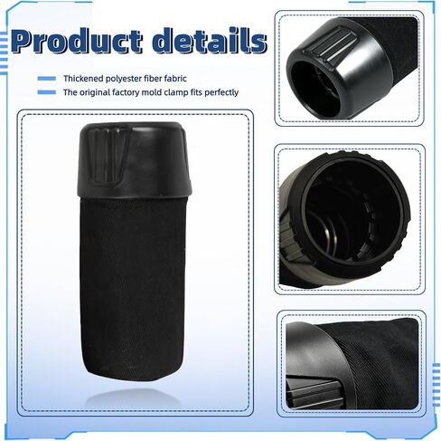 N273733 Dust Bag Assembly Compatible with DeWalt DWE6423K DWE6411 2PCS | Fits 5 in sanders and 4-1/2 in circular saw dust ports, collecting dust, wood chips and debris for cleaner work areas. in Saudi Arabia