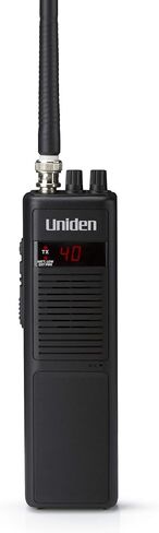 Uniden PRO401HH راديو CB محمول من سلسلة 40 قناة، طاقة 4 واط مع مفتاح طاقة عالي/منخفض، إلغاء الضوضاء التلقائي، مشبك حزام وحزام متضمن، 2.75 بوصة. × 4.33 بوصة. × 8.66 بوصة. in Kuwait