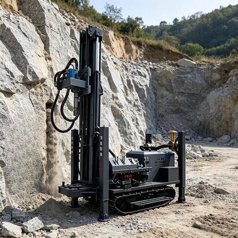 Air Driven Borehole Drilling Equipment Pneumatic Water Well Rig for Soil Sampling Customizable in Kuwait