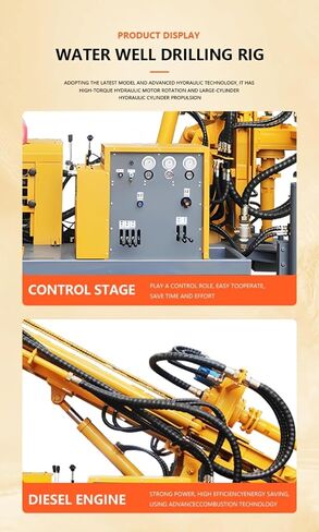 Air Driven Borehole Drilling Equipment Pneumatic Water Well Rig for Soil Sampling Customizable in Kuwait