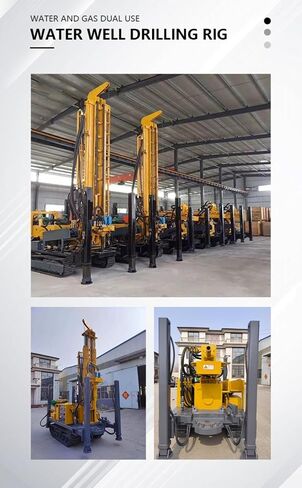 Multi-Purpose Portable Pneumatic Water Well Drill – 100m to 500m Depth Range, Air-Driven Borehole System for Agricultural, Industrial, and Geotechnical Drilling in Kuwait