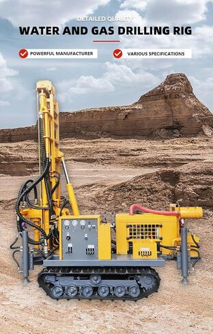 Pneumatic Water Well Drilling Rig Portable Air Driven Borehole Machine for Construction and Survey Work Customizable in Saudi Arabia