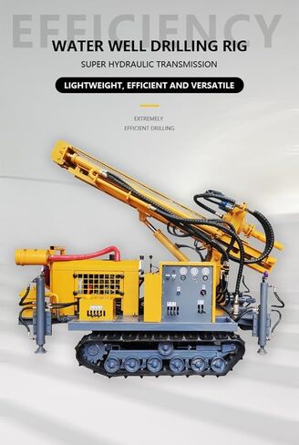 Air Powered Water Well Rig Pneumatic Borehole Drilling Machine for Exploration Customizable in Kuwait