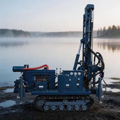 Heavy-Duty Pneumatic Water Well Drill – 100-300m Depth Range, High-Efficiency Air-Driven System for Deep Wells and Remote, Hard-to-Reach Areas in Kuwait