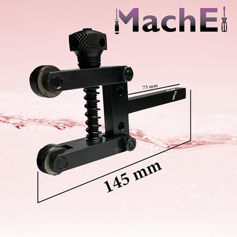 MachEl MachEI Spring Loaded Clamp Type Knurling Tool 2" Inches Capacity 3/8" Shank for Lathes… in Kuwait