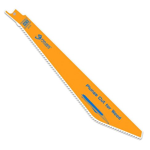 9" 8TPI HCS Reciprocating Saw Blade for Precision Plunge Cutting in Wood,Sawzall Blade for Accurate Hole Making and Straight deep Cutting (3-Pack) in Kuwait