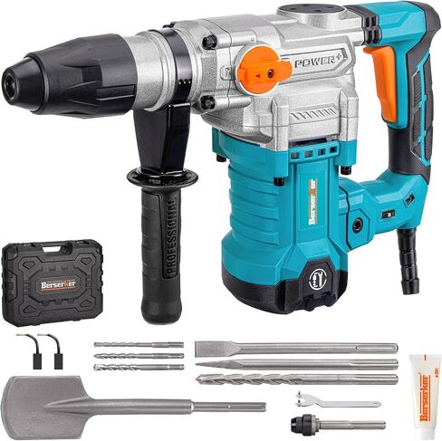 Berserker 1-9/16" SDS-Max Heavy Duty Rotary Hammer Drill with SDS Max Clay Spade, 4-1/2" x 18-1/2" Steel Shovel Bit in Kuwait