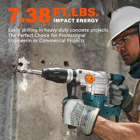 Berserker 1-9/16" SDS-Max Heavy Duty Rotary Hammer Drill with SDS Max Clay Spade, 4-1/2" x 18-1/2" Steel Shovel Bit in Kuwait