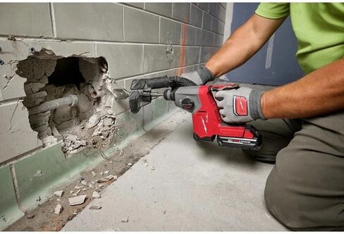 2908-20 Power Cordless Rotary Hammer for Milwaukee M18 FUEL 5/8" Rotary Hammer Red - Bare Tool in Kuwait