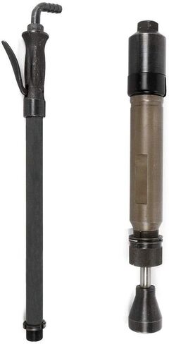 Pneumatic Tamping Machine, D9 0.63Mpa 1180mm Handheld Pneumatic Tamper Earth Sand Rammer Air Tamper Hammer for Industry Construction Projects in Kuwait