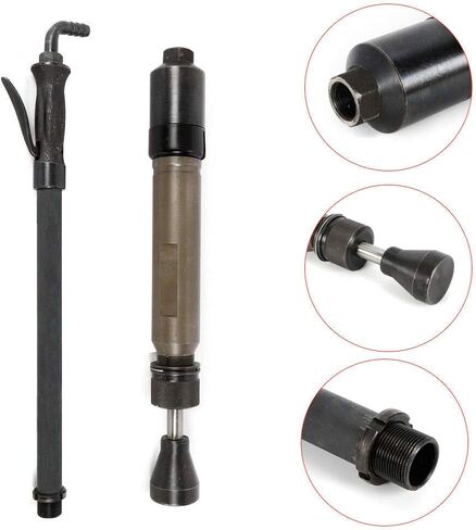 Pneumatic Tamping Machine, D9 0.63Mpa 1180mm Handheld Pneumatic Tamper Earth Sand Rammer Air Tamper Hammer for Industry Construction Projects in Kuwait