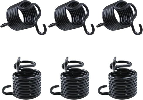 Air Hammer Retainer Springs, 6-Piece Pneumatic Chisel & Shovel Replacement Fittings, Cr-Mo Alloy Steel Pneumatic Accessories for Air Hammer Tools in Kuwait
