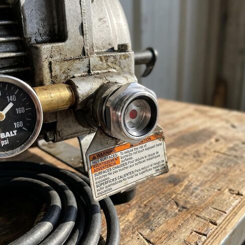 5 Pack Oil Sight Glass 1/4 1/2 3/4 3/8 1''Male Threaded Aluminum Alloy Sight Glass Oil Indicator Window Oil-Liquid Level Gauge Sights Tool for Replacement Air Compressor Fittings | Aluminum Alloy Sight Glass, Oil Indicator Window, Oil Liquid Level Gauge,  in Kuwait
