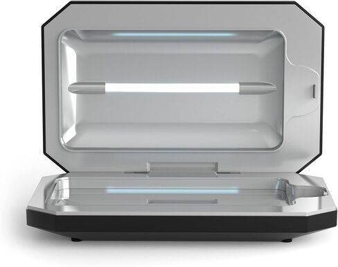PhoneSoap Basic Cell Phone UV Light Sanitizer Box | Patented and Clinically Proven 360 Degree UV Light Sanitizer | Removes COVID Bacteria Disinfects More than Just Phones | Black in Saudi Arabia