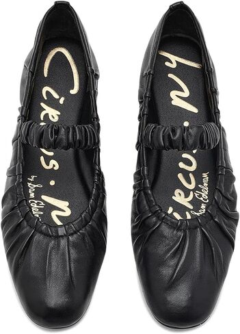 Circus NY by Sam Edelman Women's Blythe Mary Jane Flat, Black, 9 Medium in Kuwait