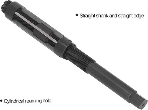 Adjustable Hand Reamer 33.5-38 H14 1 11/32in to 1 1/2in, 9CRSI Material,Cylindrical Shape, H8 Accuracy, Straight Shank and, Adjustable Design, Compact Appearance, Stable in Kuwait