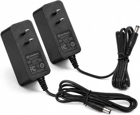 12V 2A Power Supply AC Adapter, AC 100-240V to DC 12 Volt Transformers, 2.1mm X 5.5mm Wall Plug (12 Volt - 2amp - 2pack) in Saudi Arabia
