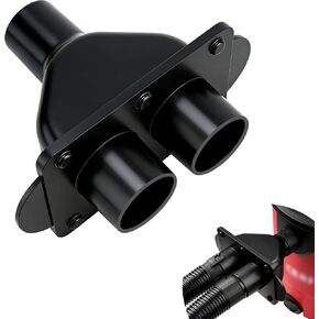 2.5 Inch Shop Vac Y Connector Separator, with Dual Individual Blast Gates, Hose Splitter for Dust Collection Hose, Shop Vac Attachments Fits Craftsman, Ridgid-Most Wet/Dry Vacuums in Kuwait