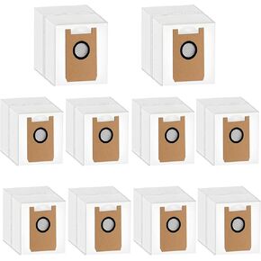 Dust Bags Replacement for Loorow AT800 3-in-1 Robot Vacuum :10 Pack | (Compare the size of the picture before placing an order) Incompatible: Giomre AT800） in Saudi Arabia