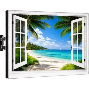 Outdoor TV Cover 52-55 Inch | Waterproof and Weatherproof TV Covers | Outdoor TV Enclosure | Smart Shield TV Screen Protector for Outside TV | Cover for Moving | TV Display Protectors – Beige in Saudi Arabia
